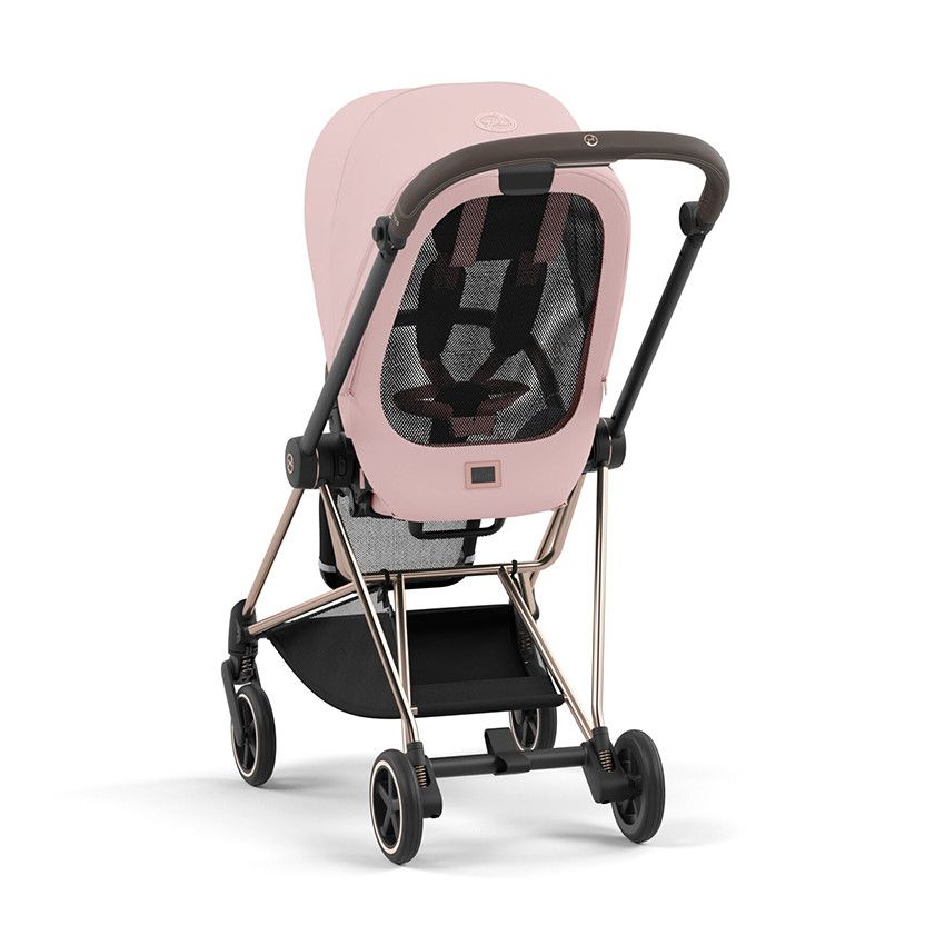 Habillage de siège pour poussette Mios 3 peach pink - Ecru