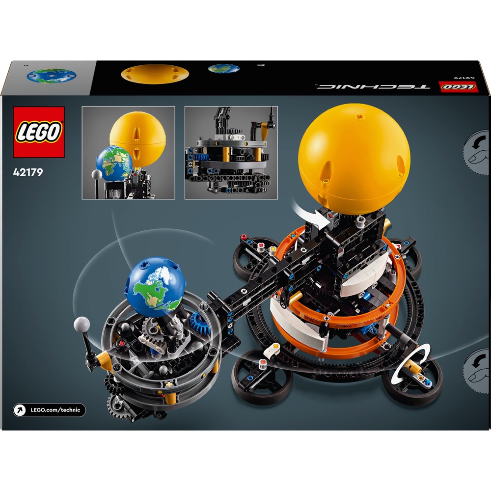 LEGO Technic 42179 Planet Erde und Mond im Orbit Weltraumspielzeug