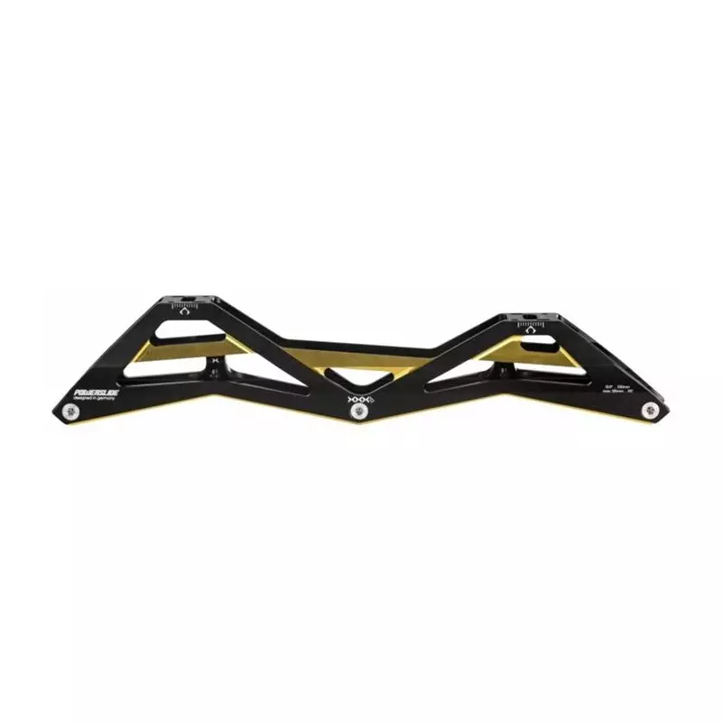Platines roller POWERSLIDE 3X4 125 - 13.0 / Black Gold