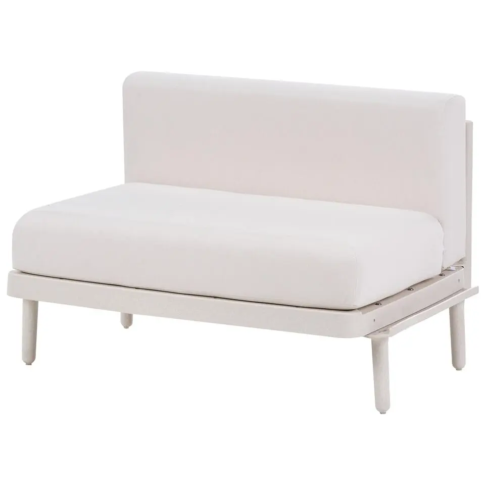 FERRETTI - Tuinbank uitbreidingsmodule - Lichtbeige - Stof