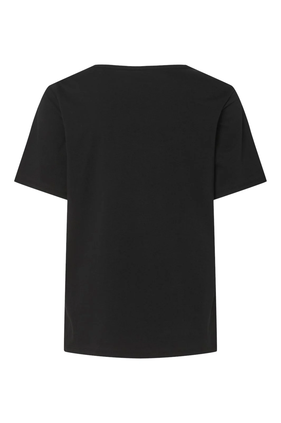 Pieces Pcpia Ss V-Neck Tee Fc 4770059 black leopard aop pocket
