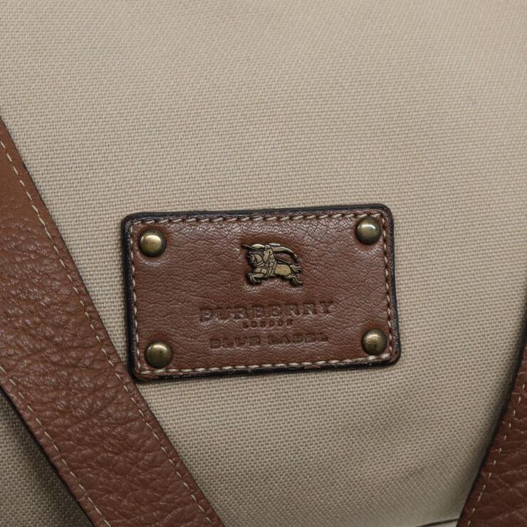 Burberry Vintage Burberry Tote Beige