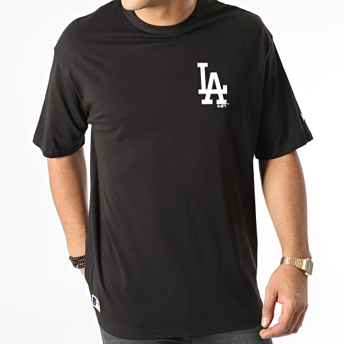 Tee Shirt Large Essentials Los Angeles Dodgers Noir