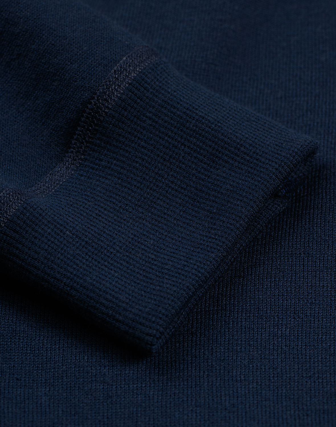Vest met capuchon van merinowol terry voor heren