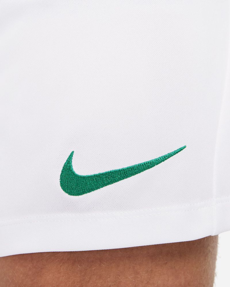 Short Nike Park III Blanc & Vert pour homme