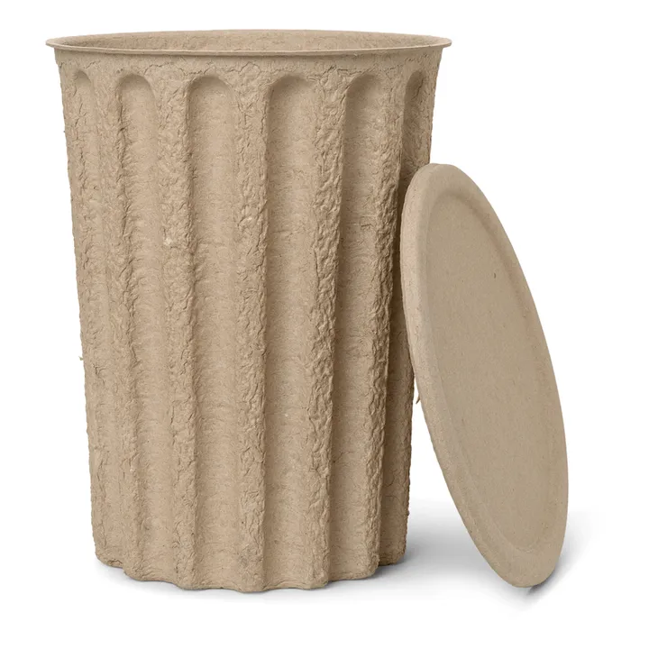 Ferm Living Corbeille en papier | Beige