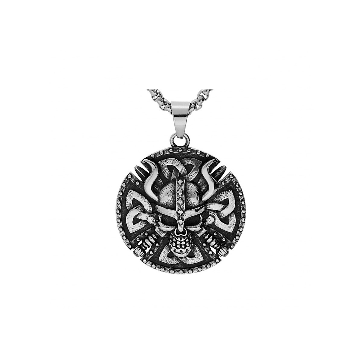 Collier Viking - Acier