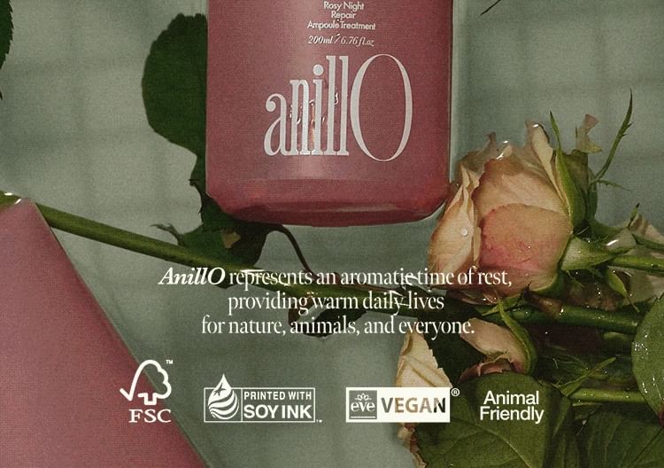anillO - Rosy Night Repair Ampoule-behandeling