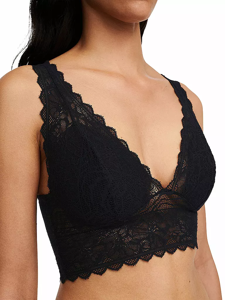 CHANTELLE Bustier FLORAL TOUCH schwarz  schwarz
