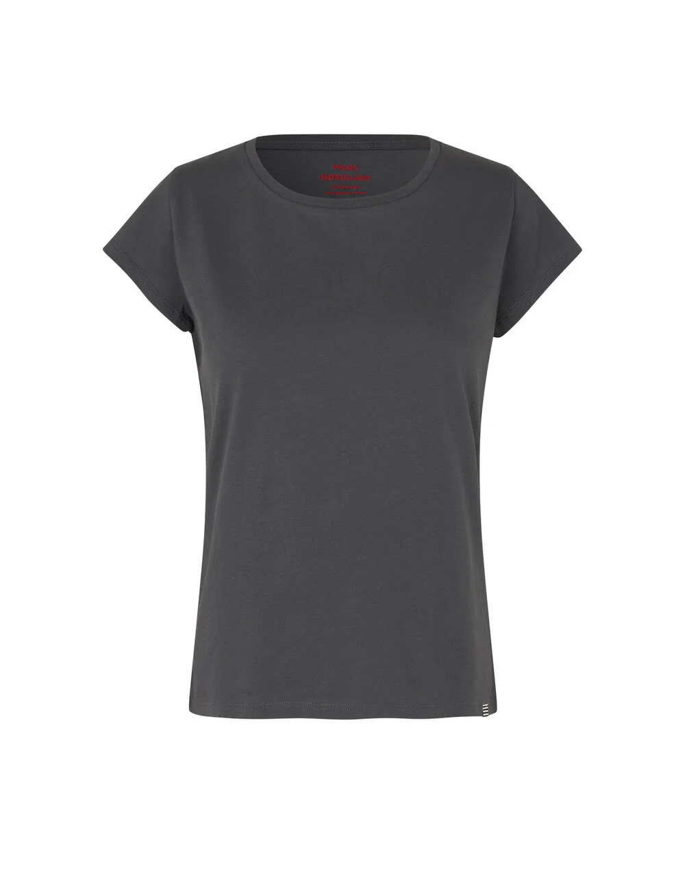 Mads Nørgaard  Organic Favorite Teasy t-shirt - Asphalt