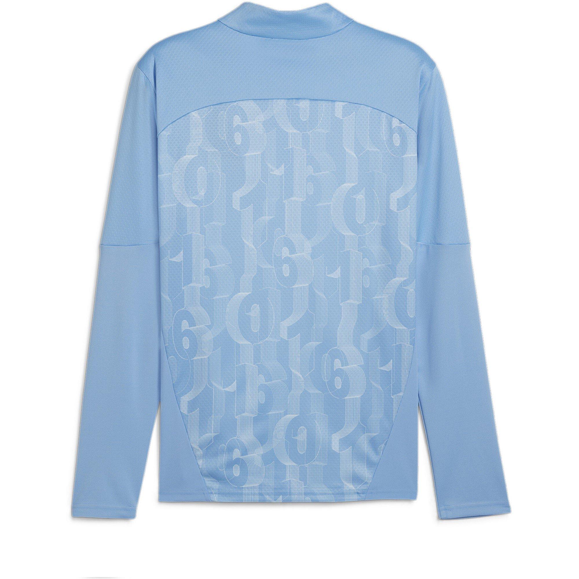 Puma Manchester City Prematch Quarter Zip Top 2024 2025 Adults