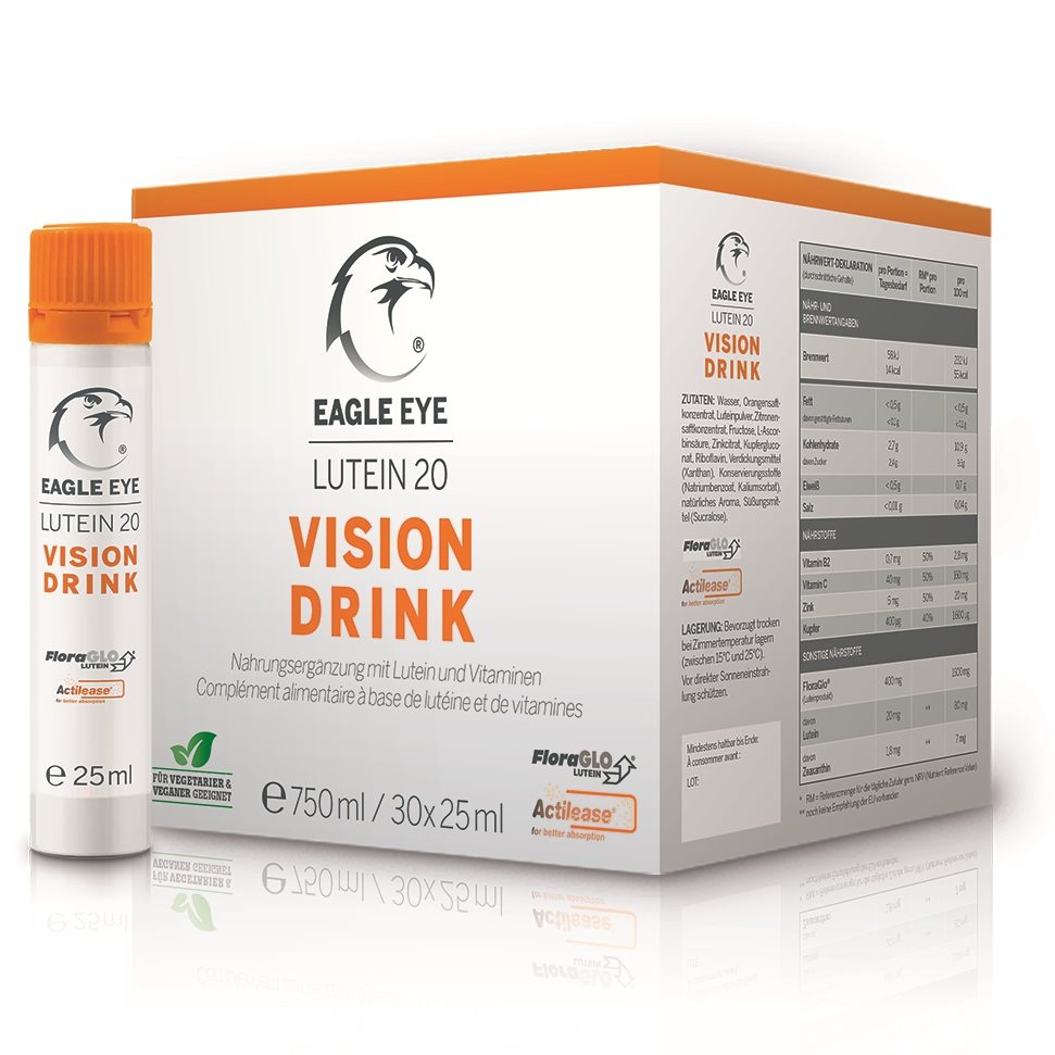 EAGLE EYE Lutein 20 Vision Drink Fl 25 ml