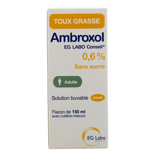 EG Labo sirop toux grasse Ambroxol 0,6%