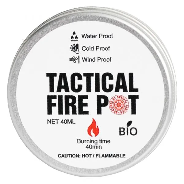 Tactical Foodpack -  Tactical Foodpack Brenngel Fire Pot 40 ml