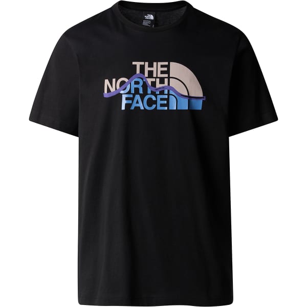 T-shirt THE NORTH FACE S/S MOUNTAIN LINE TEE TNF BLACK