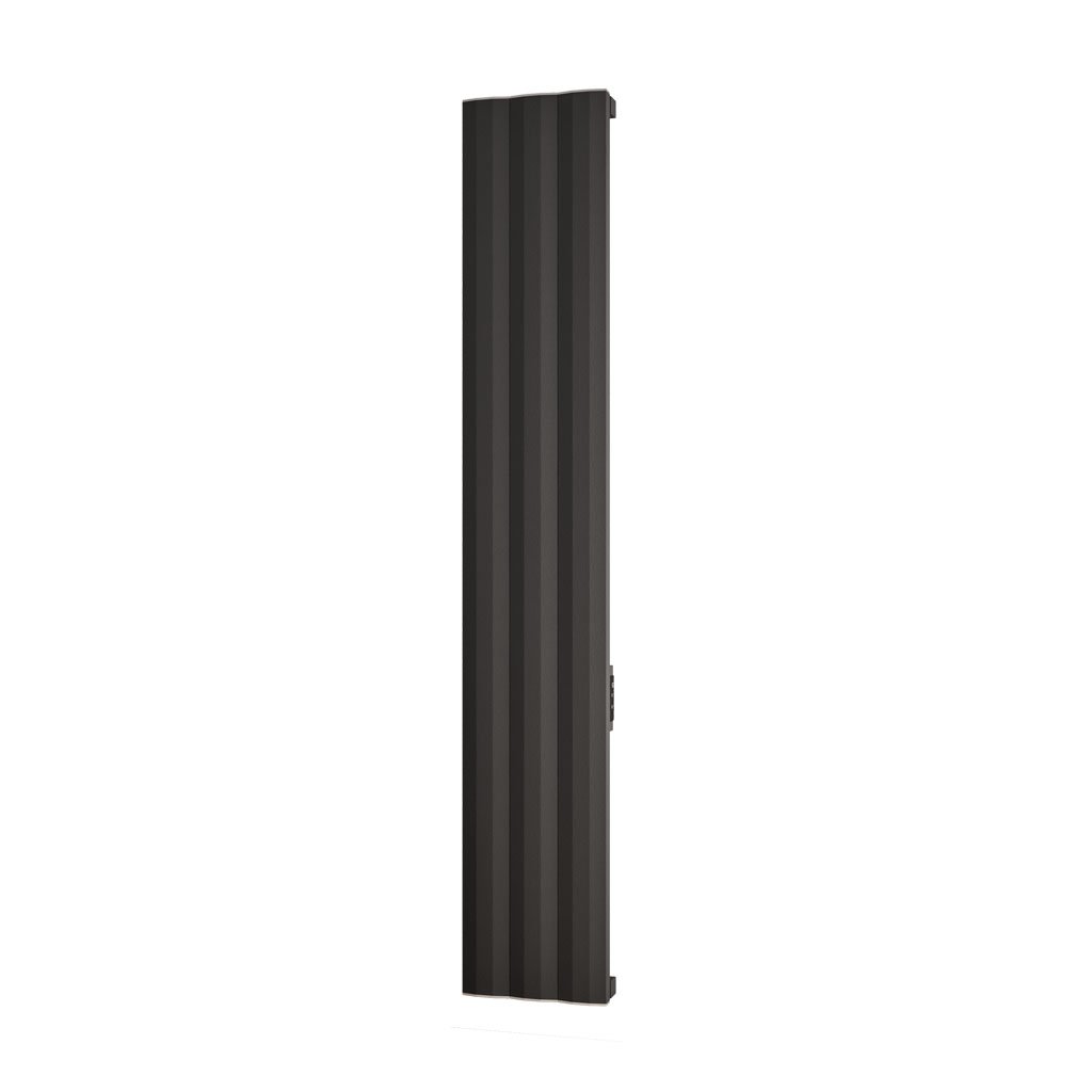 Eastbrook Derwent elektrische paneelradiator 30x180cm 600W antraciet