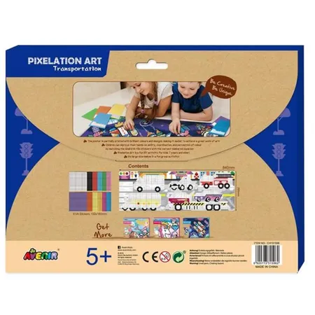 Avenir Pixelation - Art Transportation