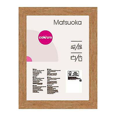 Cadre photo effet chêne Colours Matsuoka l.30 x H.40 cm