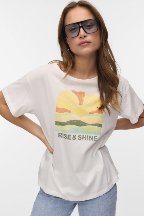 Vero Moda witte dames t-shirt