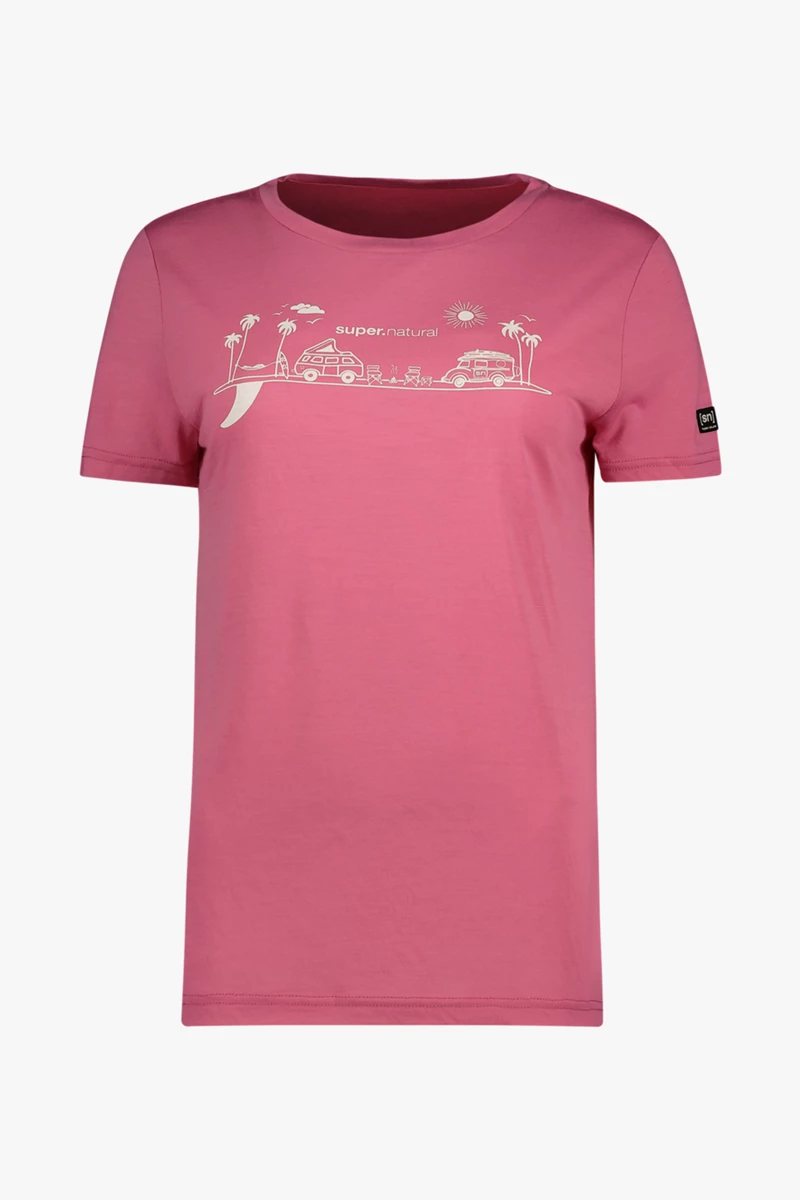 super.natural All On Board Merino Damen T-Shirt