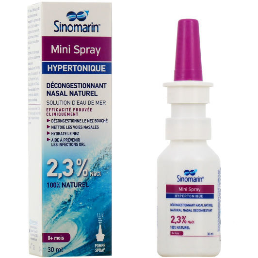 Sinomarin Spray Hypertonique Nez Bouché - Adultes
