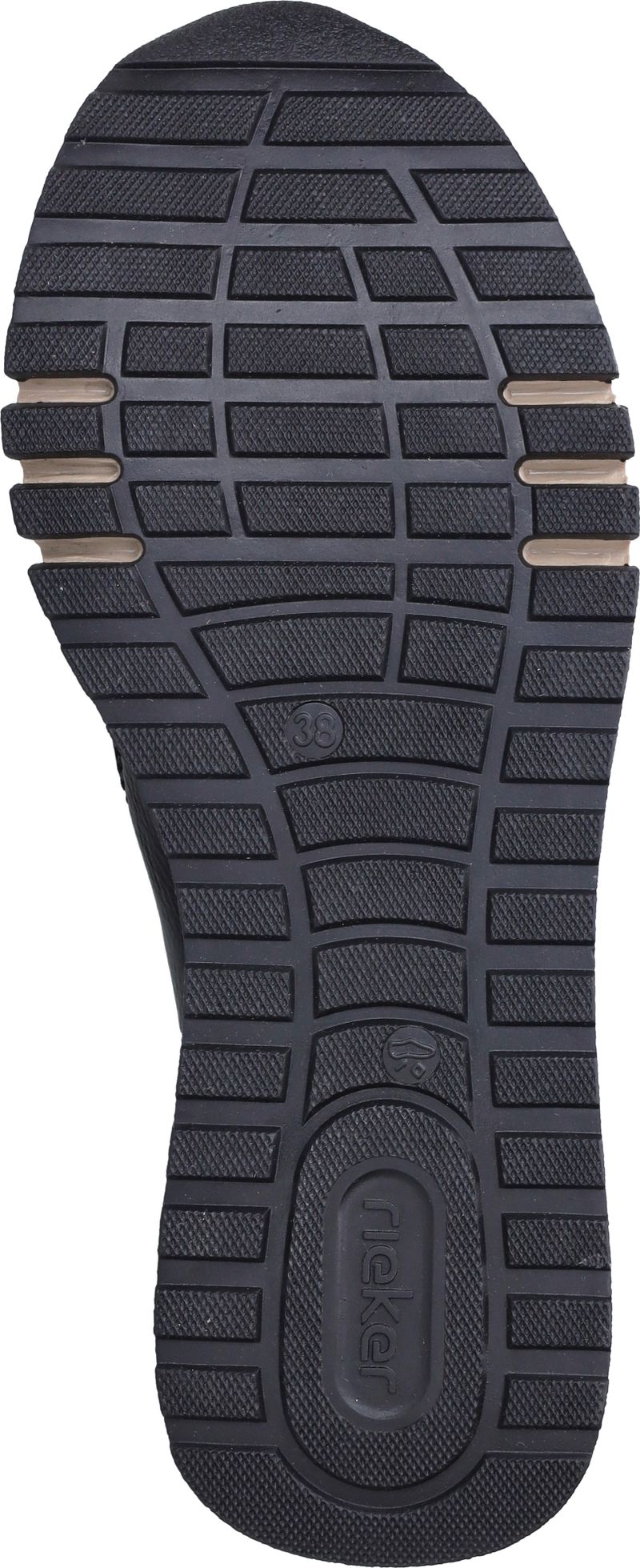 Rieker Sneakers Zwart Dames