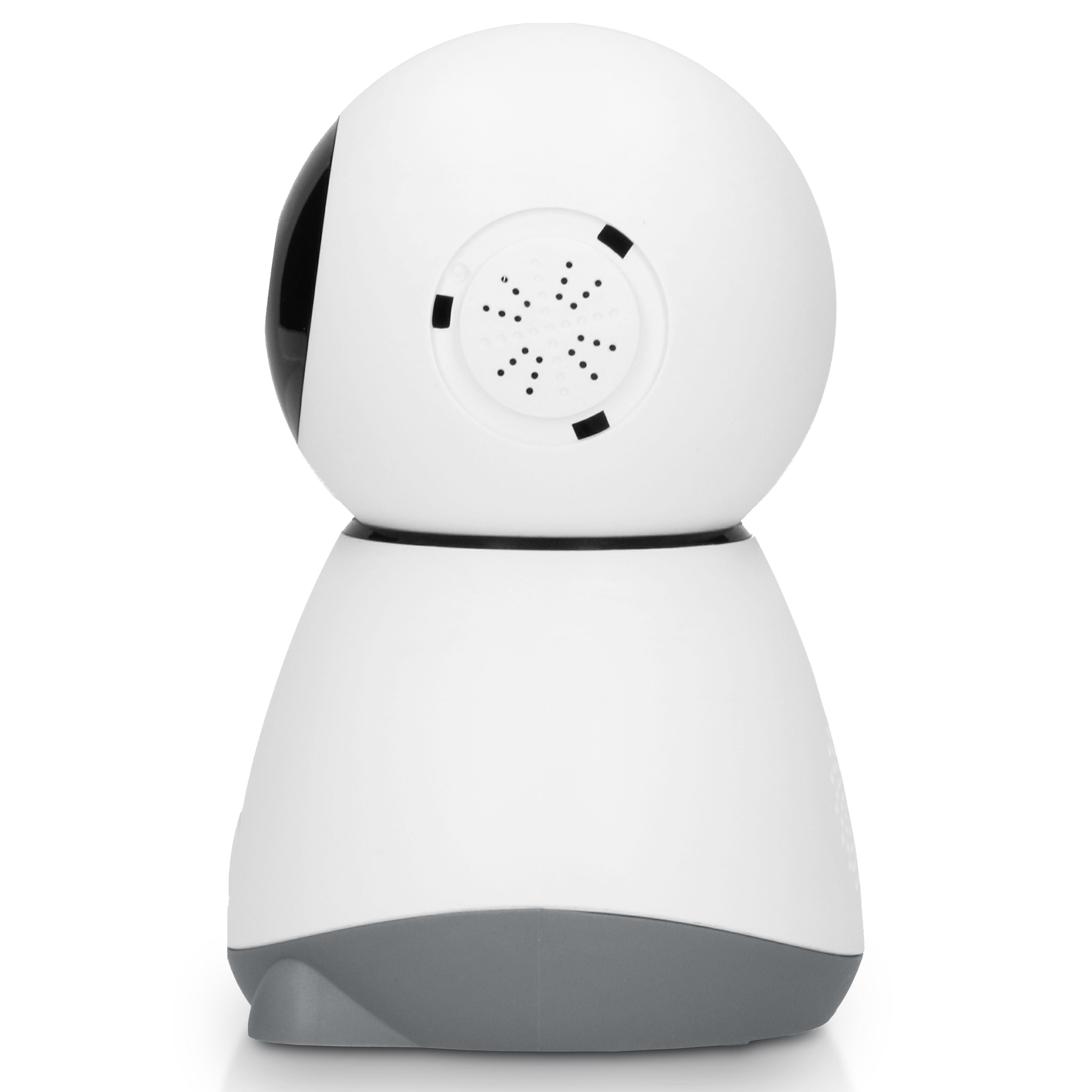 ALECTO WLAN-Babyphone weiß grau mit HD-Kamera gratis App Gegensprechfunktion
