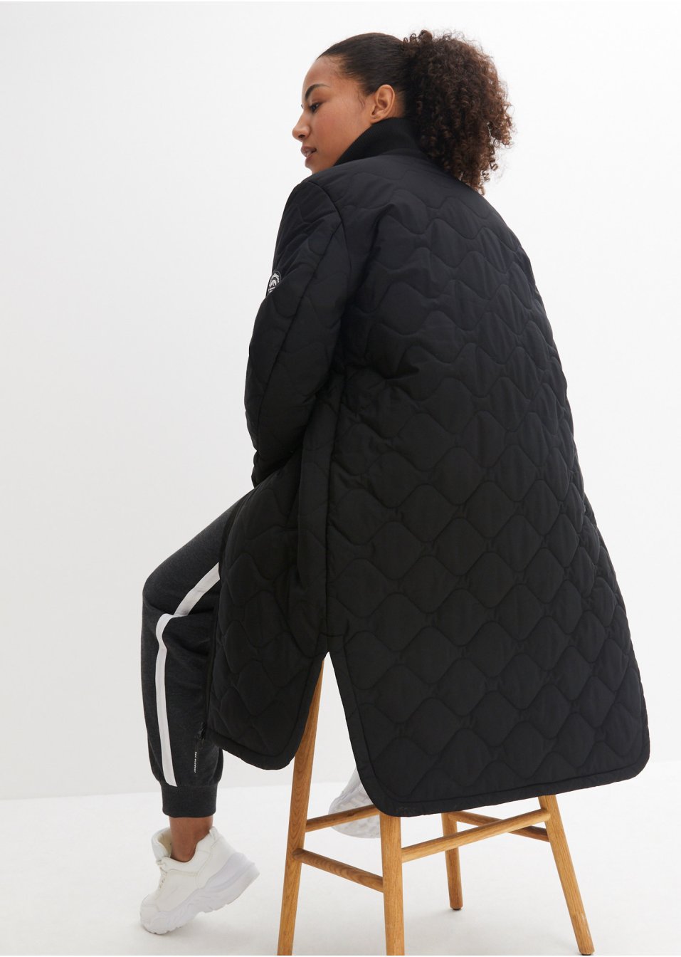 Manteau matelassé ultra-léger avec pochon