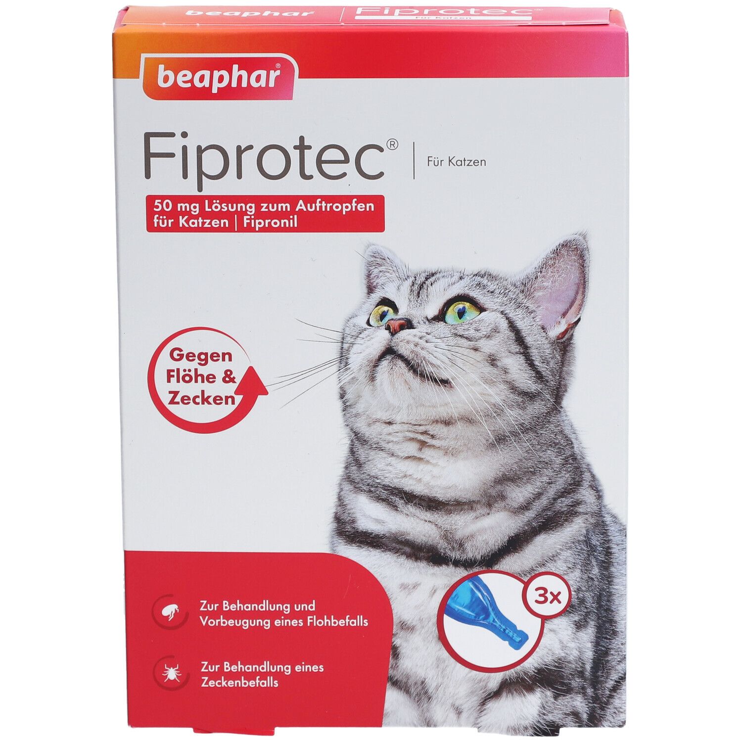 Fiprotec® 50 mg Lösung zum Auftropfen für Katzen