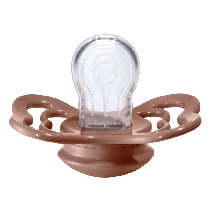 Bibs Tétines en silicone Supreme - Set de 2 | Terracotta