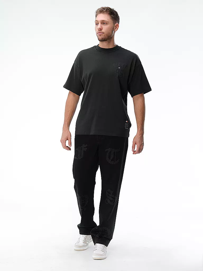 TOMMY JEANS T-Shirt REMASTERED 1985 schwarz