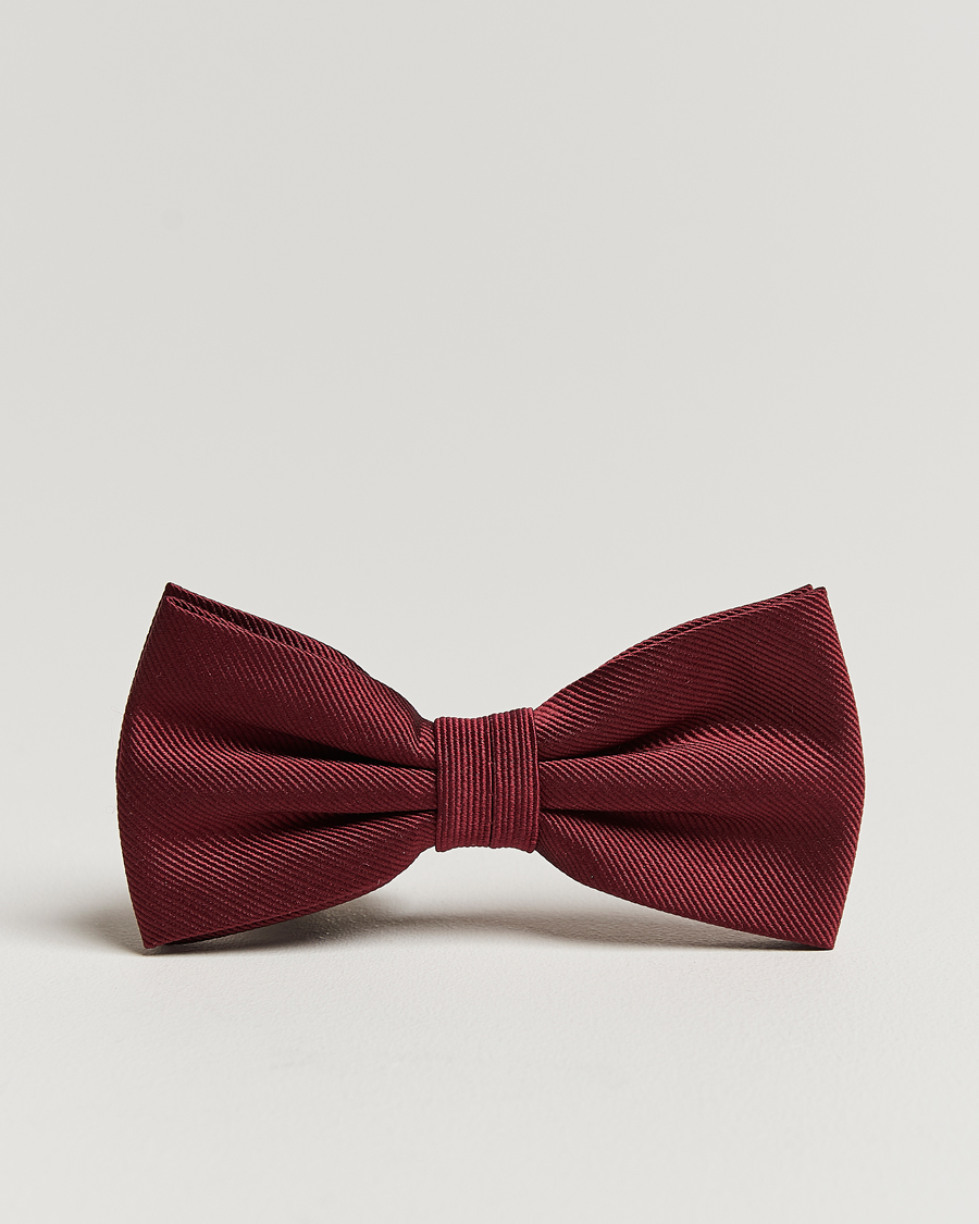 Amanda Christensen Pre Tie Silk Bordeaux