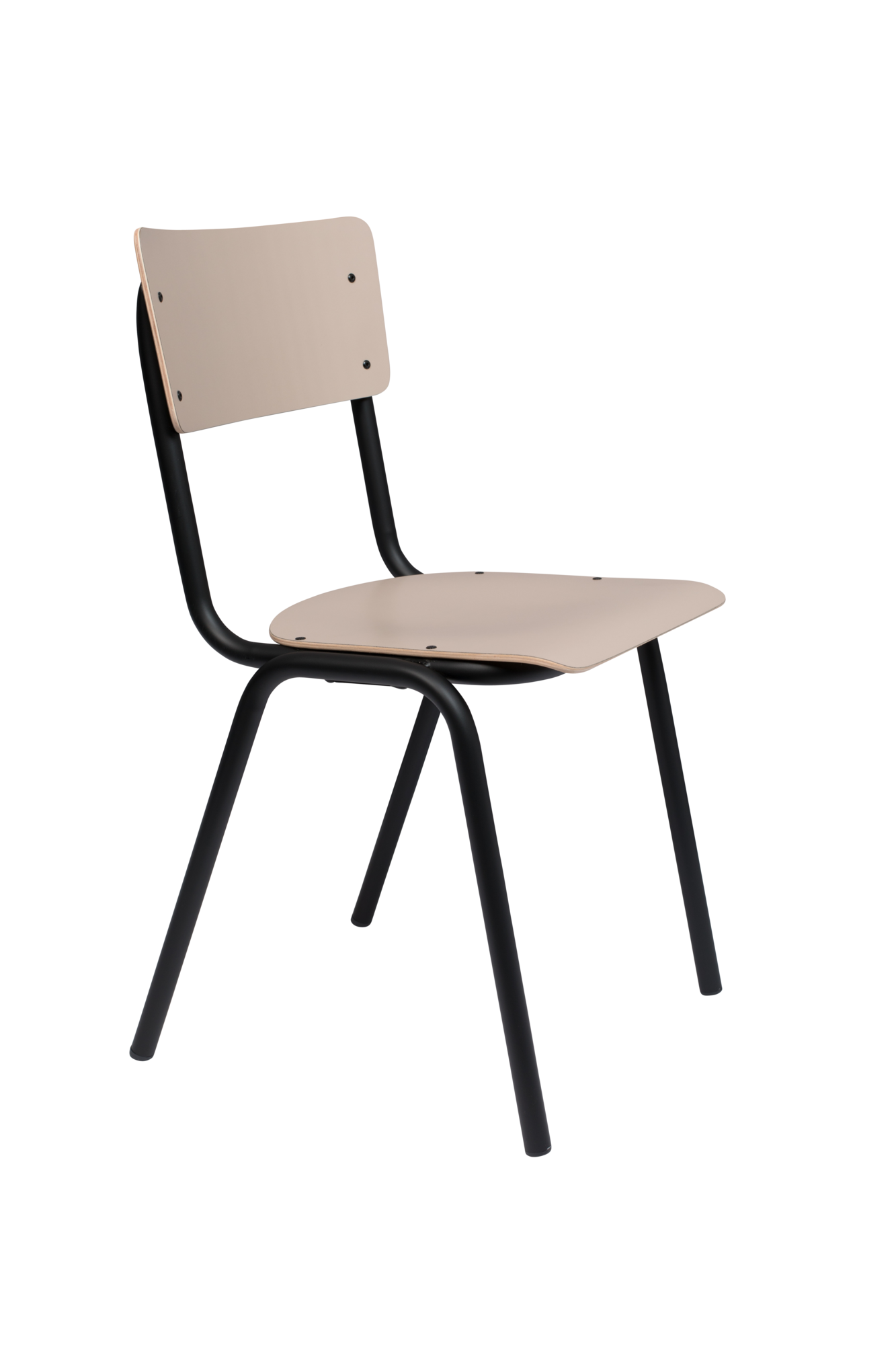 Eetkamerstoel Back To School matt beige (set van 4)