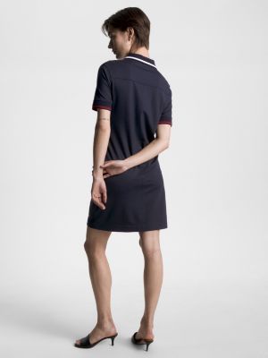 Vestido Polo Mini Listrado Global