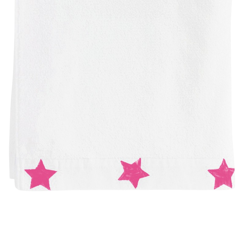 Badetuch Sternen Pink