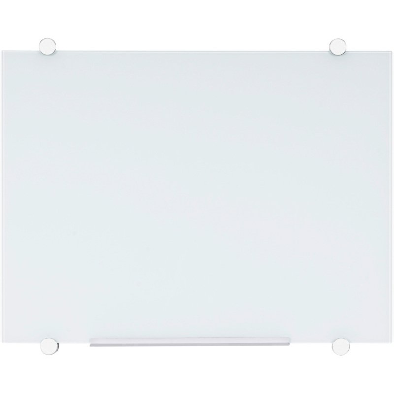 Tableau blanc en verre magnétique Flow de Bi-Office, blanc,  120 x 90 cm