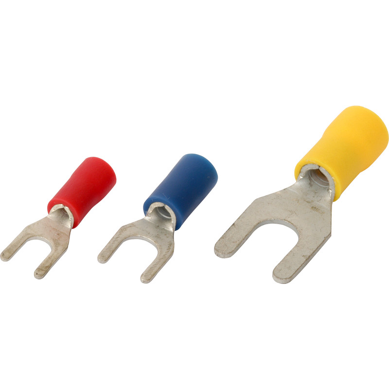 Lip-vorkkabelschoen 1,5 x 3,7mm rood