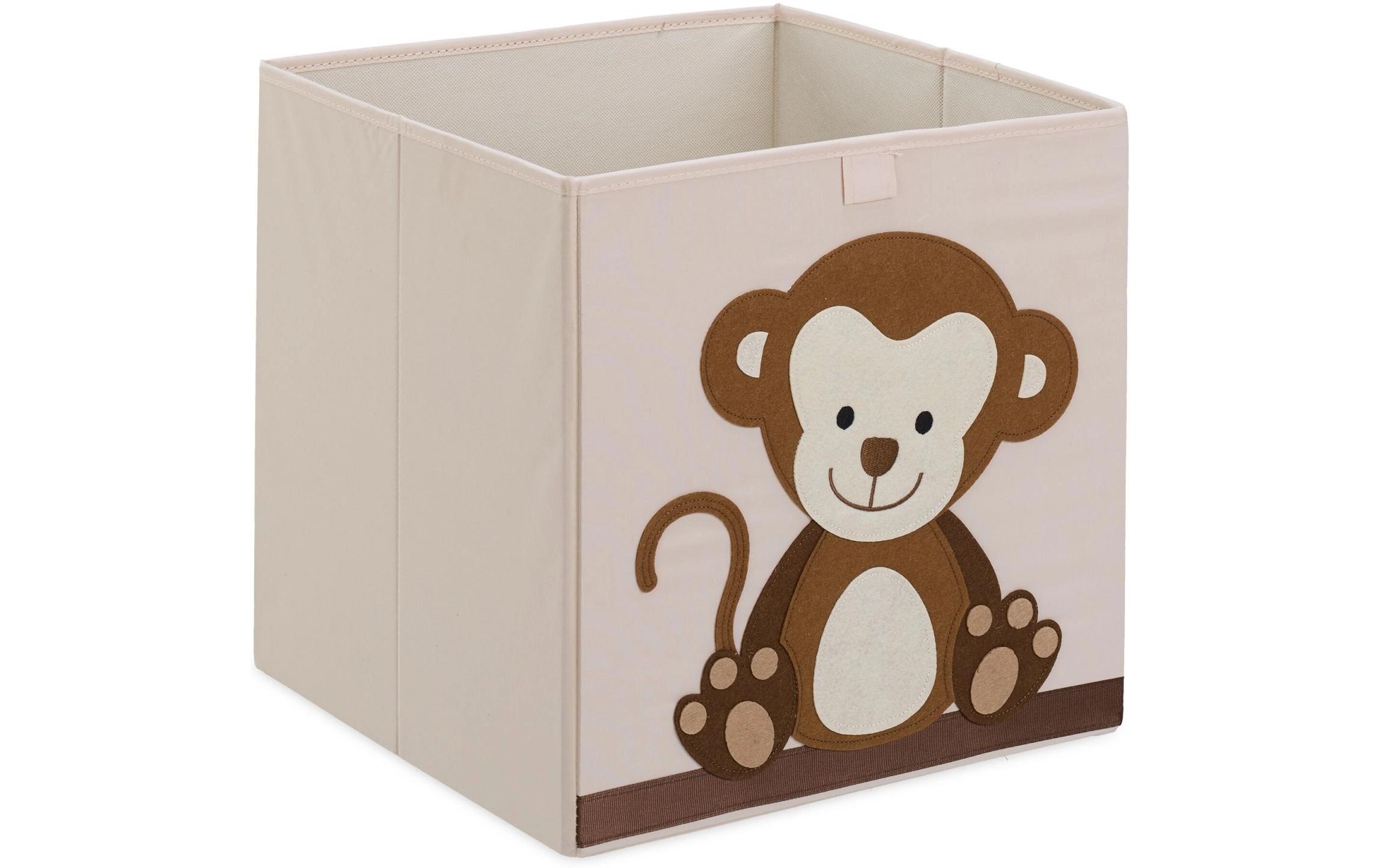 Spielzeugbox AffeFaltbare Aufbewahrungsbox für das Kinderzimmer
