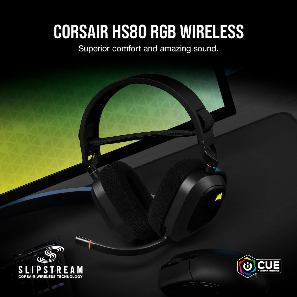 Corsair HS80 Wireless gaming headset