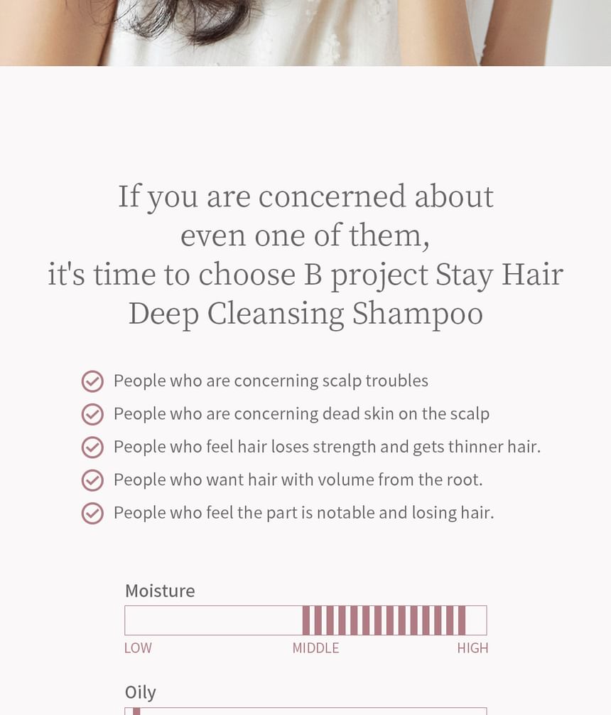 B Project - Stay Hair Diep Reinigende Shampoo