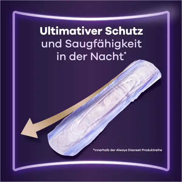 Discreet Inkontinenz Ultimate Nacht 8+4