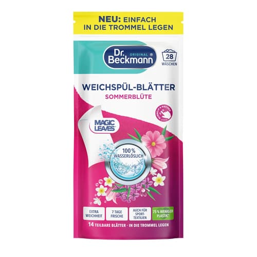 Dr.B.Weichspül-Blätter Sommerblüte 14St 28 WL