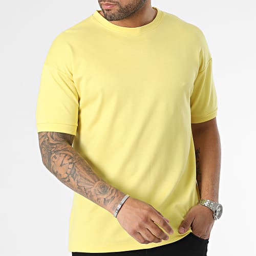 Tee Shirt Oversize Large Jaune