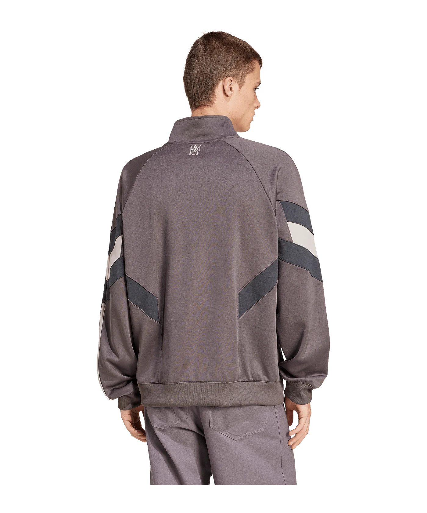adidas Originals Real Madrid HalfZip Sweatshirt Braun