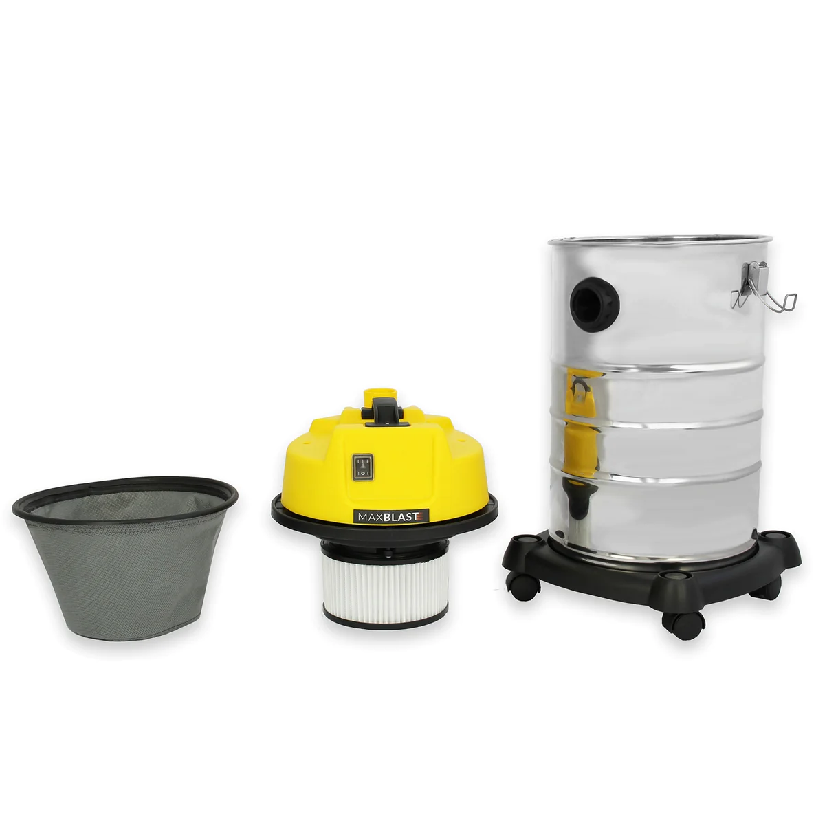 MAXBLAST Aspirateur Industriel de 30 Litres MaxBlast