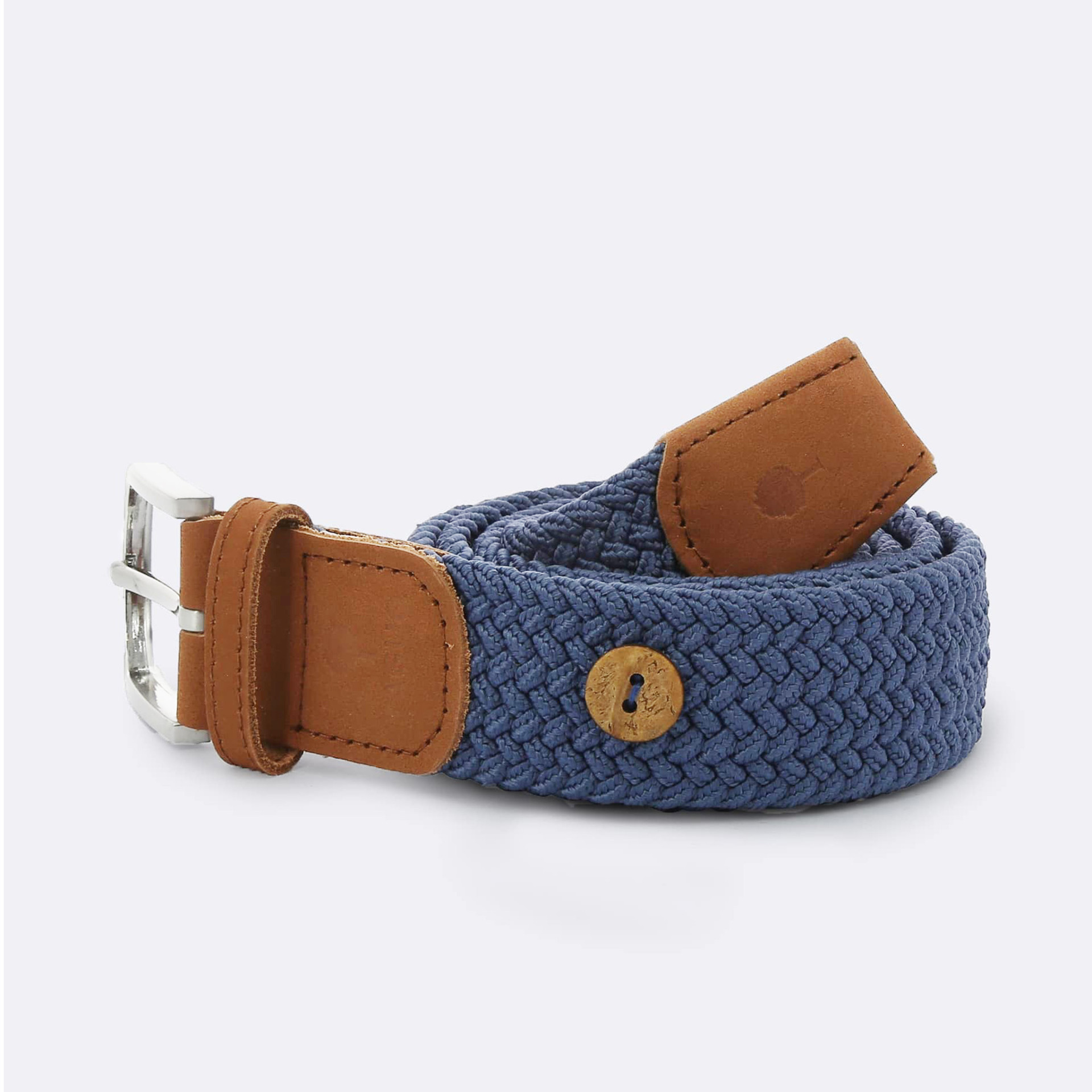 Ceinture bleue Polyester recyclé et élasthanne - modèle Belt