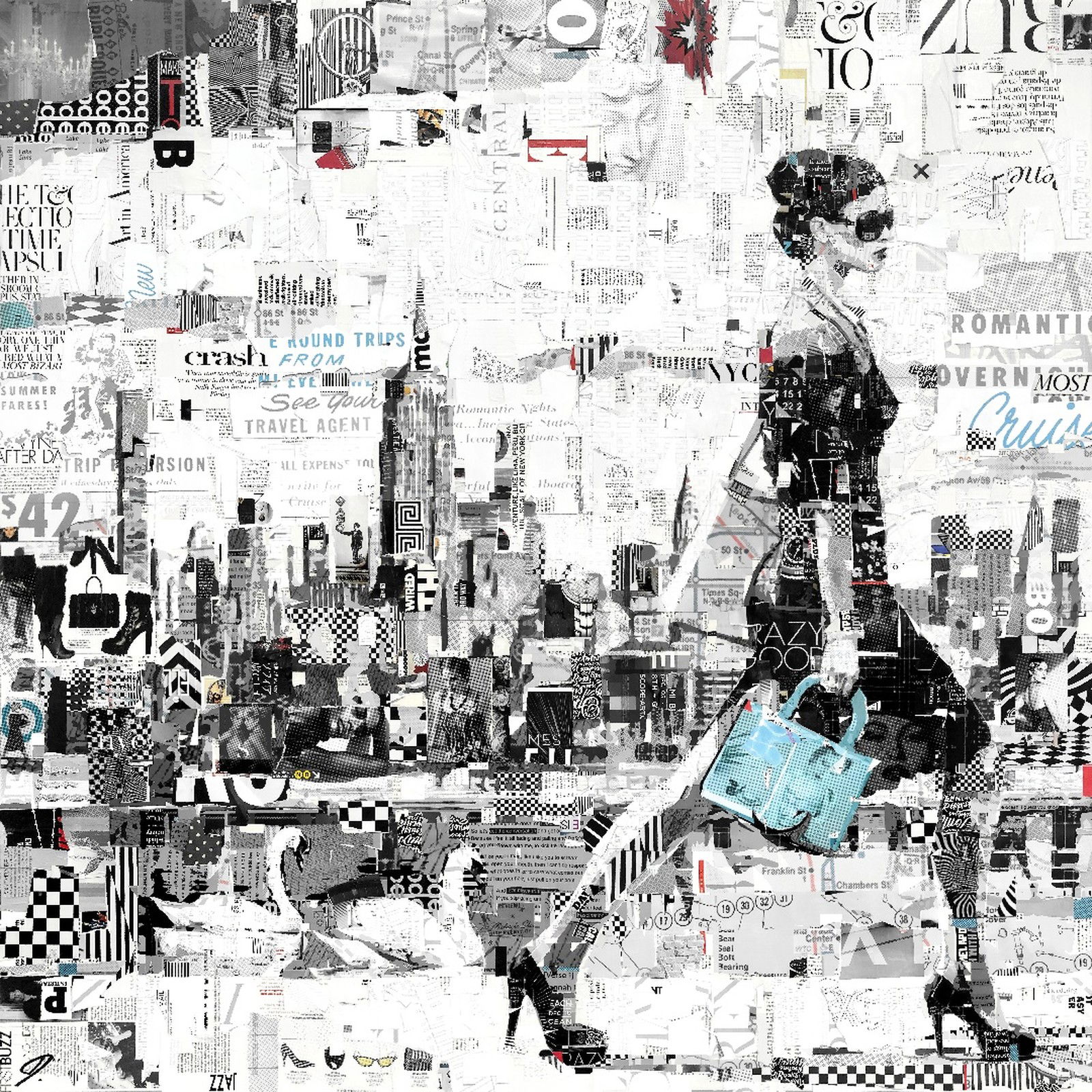 NYC Strut by Derek Gores - Limited Edition. Edition of: 150. Signed.