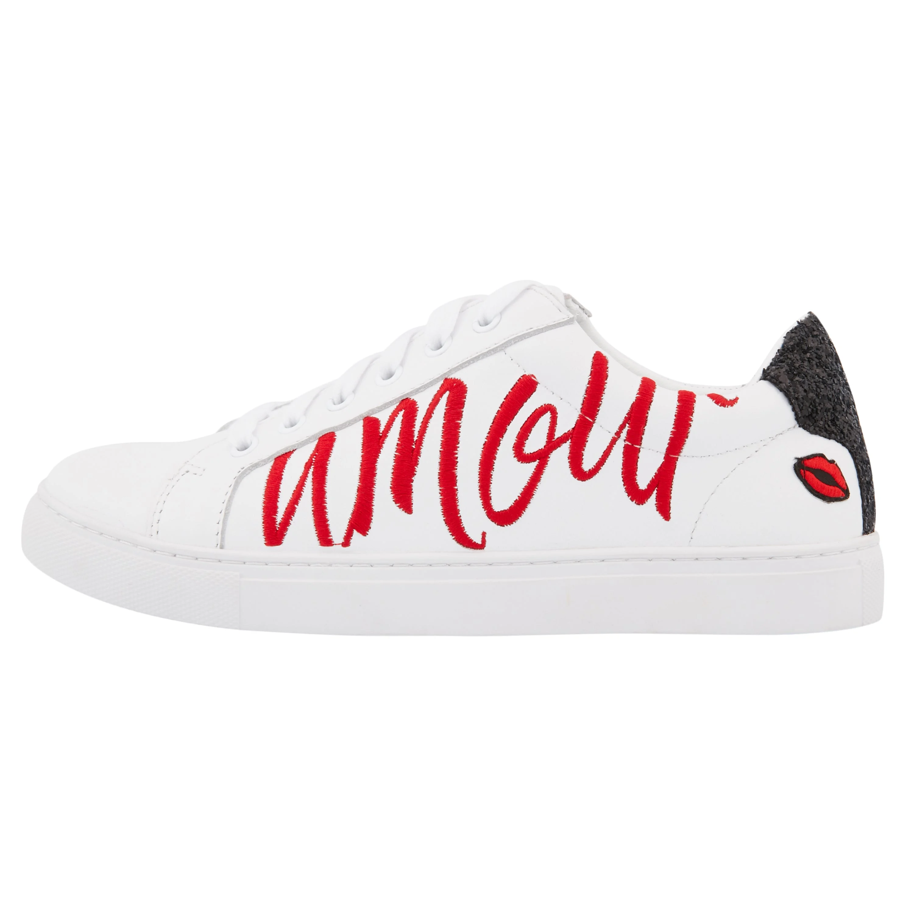 SIMONE AMOUR HAINE - Sneakers en cuir | Blanc
