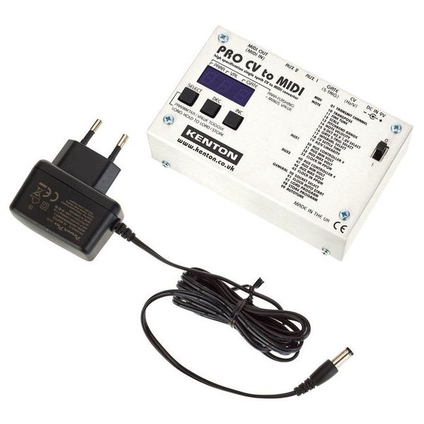 Kenton Pro CV to MIDI