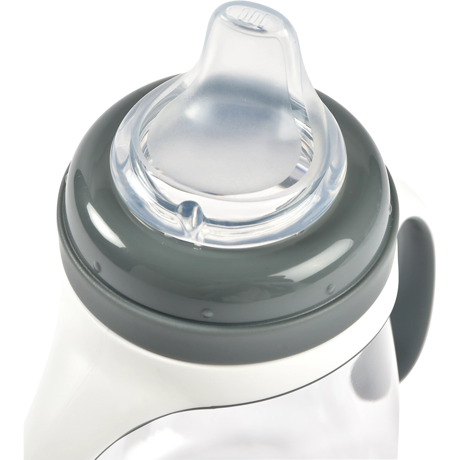 BEABA® Trinklernflasche 2 in 1, 210 ml - mineral grau